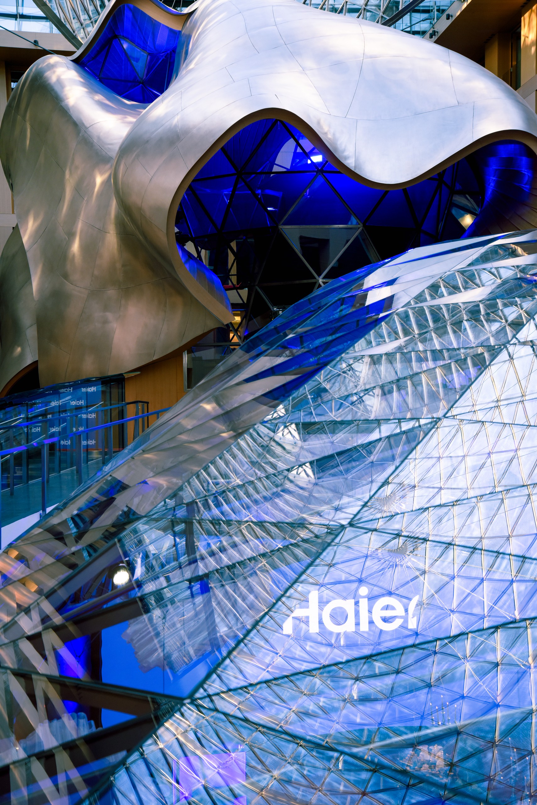 Haier Europe, Aura collection launch event in Berlin, 2026 — photo by Nudel Maschine