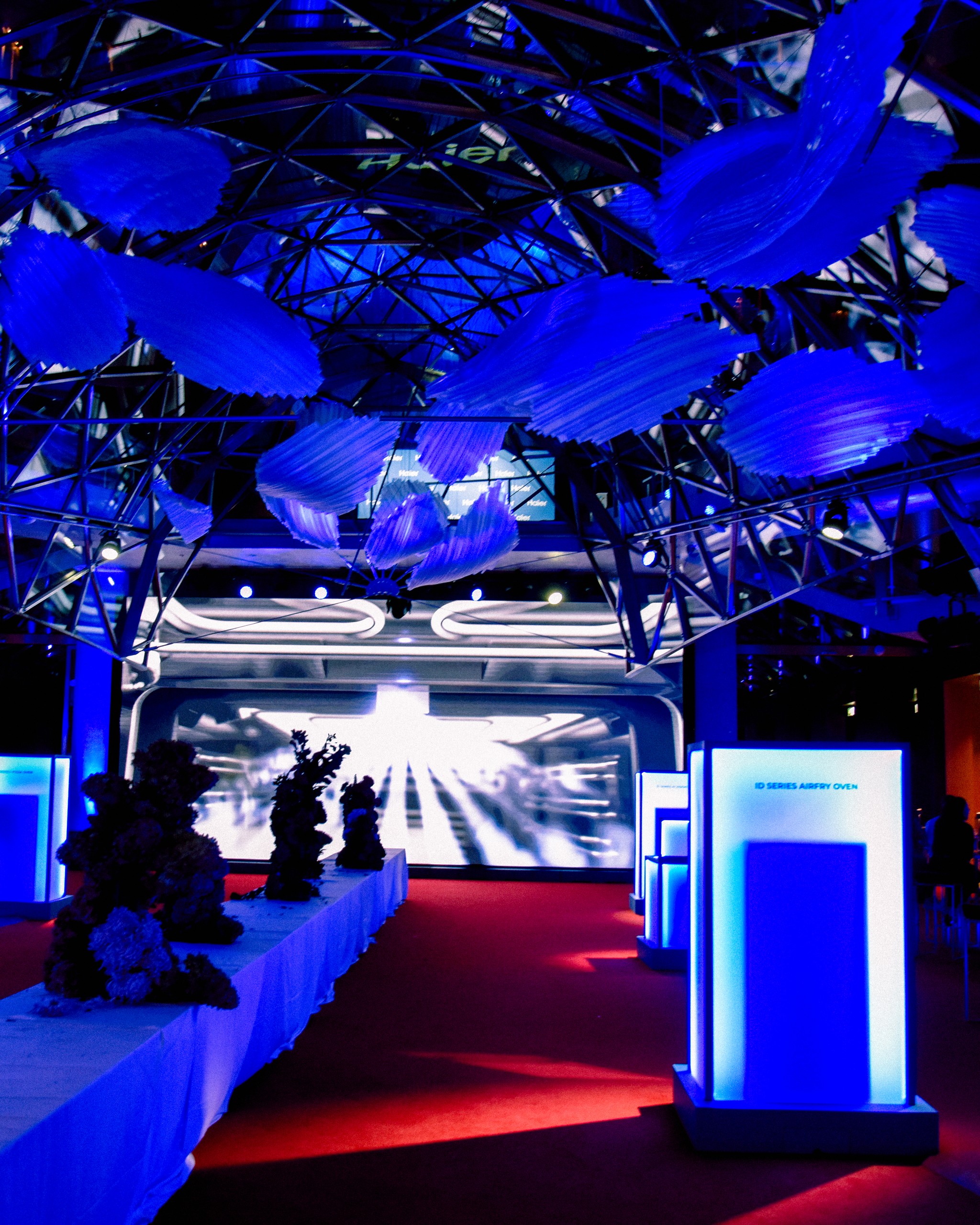 Haier Europe, Aura collection launch event in Berlin, 2026 — photo by Nudel Maschine