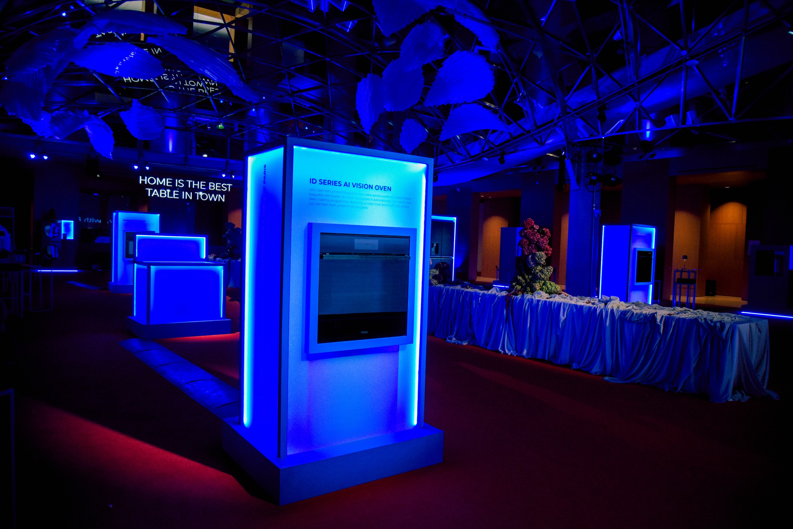 Haier Europe, Aura collection launch event in Berlin, 2026 — photo by Nudel Maschine