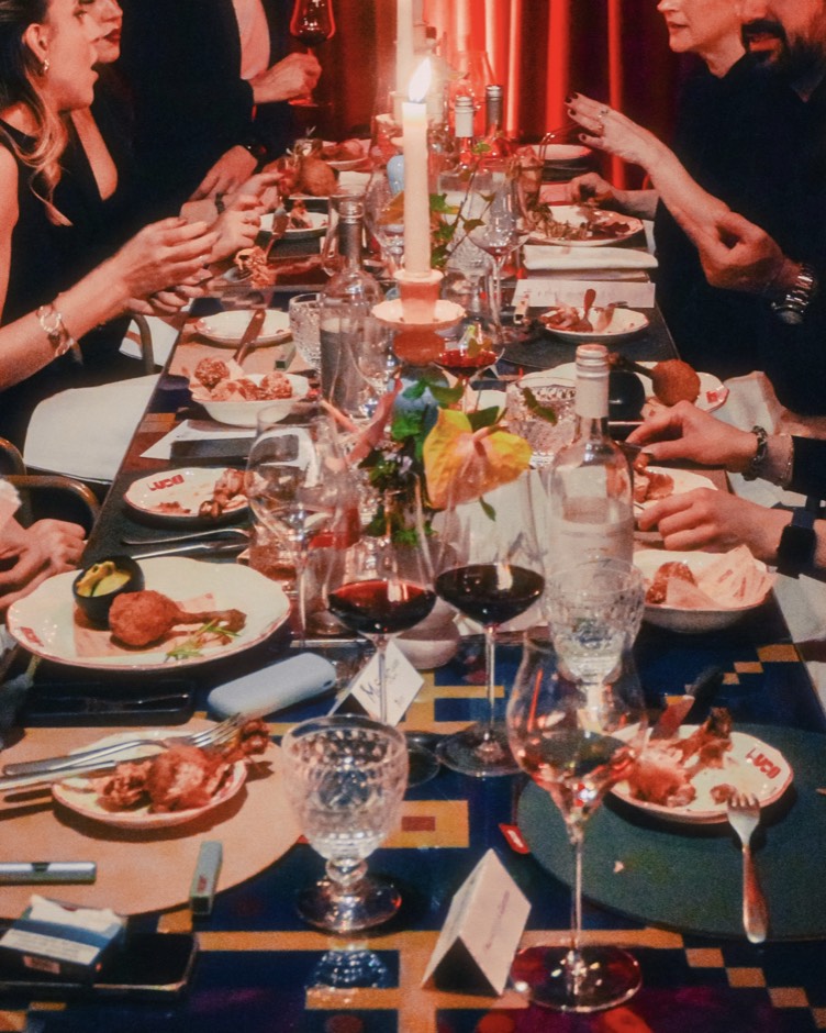 THE LONG TABLE